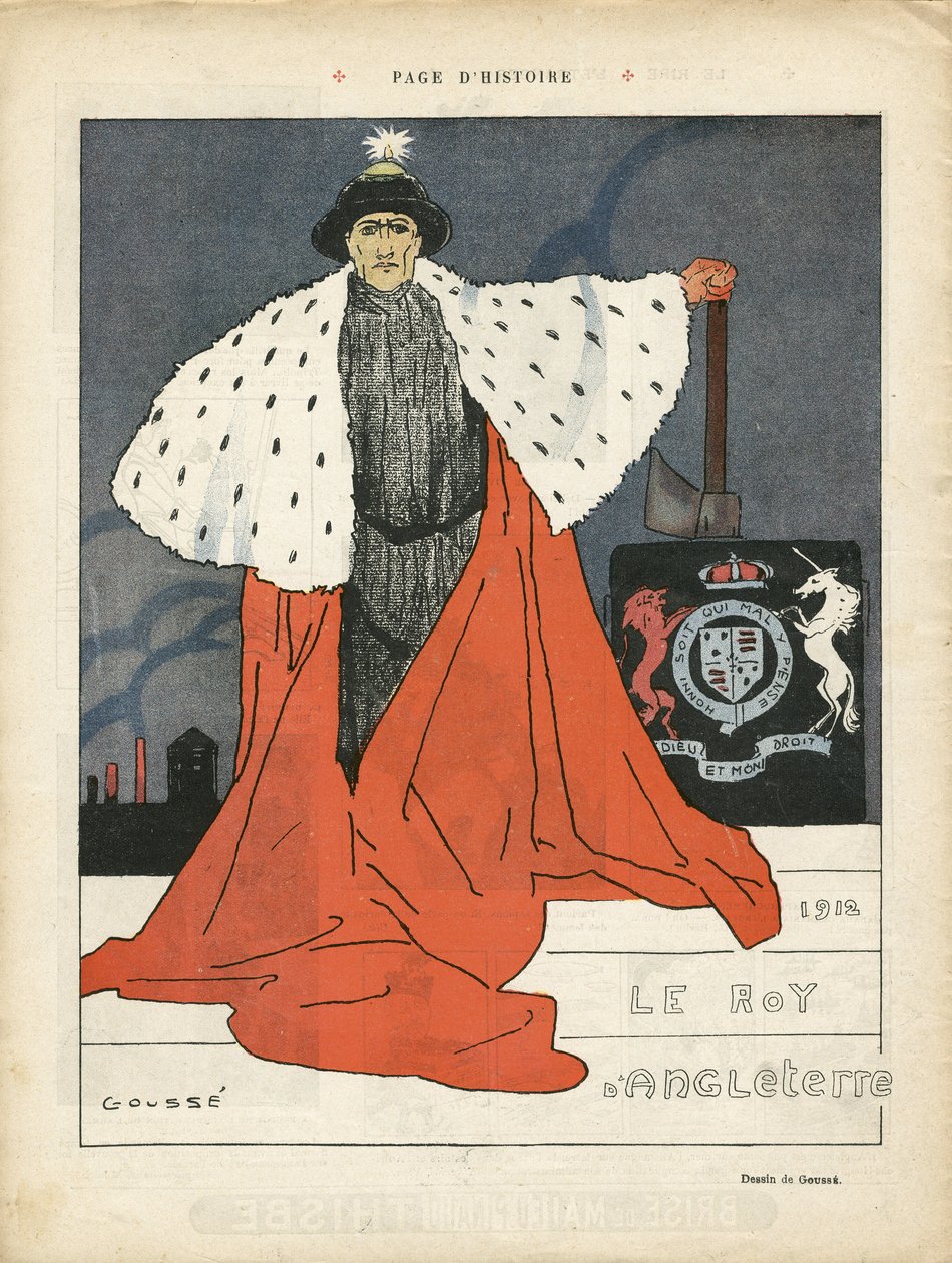 Illustrasjon av Henri Gousse (1872-1914) i Le Rire av Henri Gousse