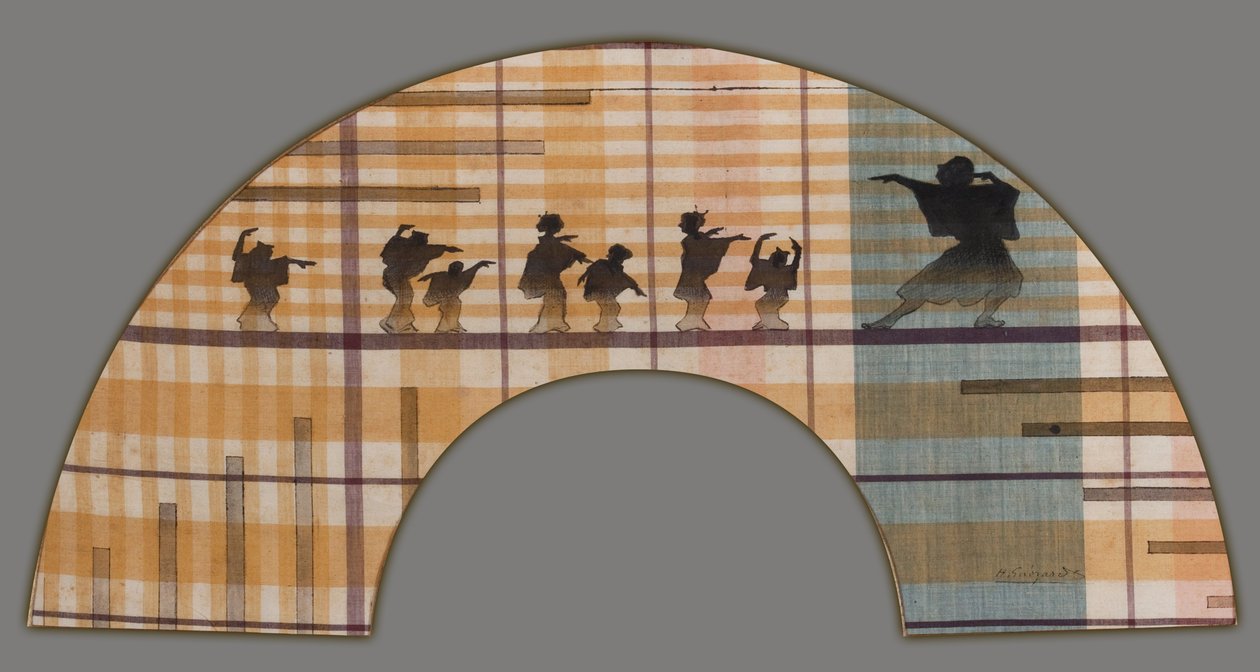 Shadow Theatre Fan av Henri Guérard