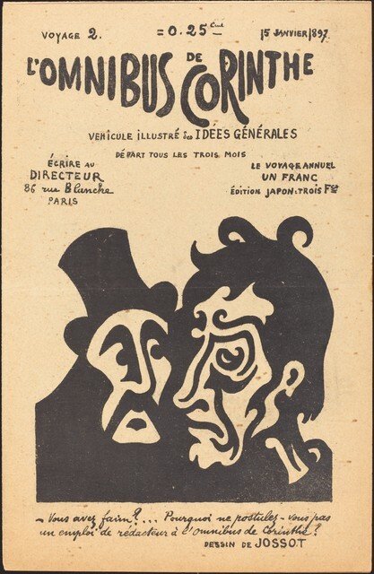 Til alle fra Korint (nr. 2, 15. januar 1897) av Henri Gustave Jossot, Louis Valtat, and others