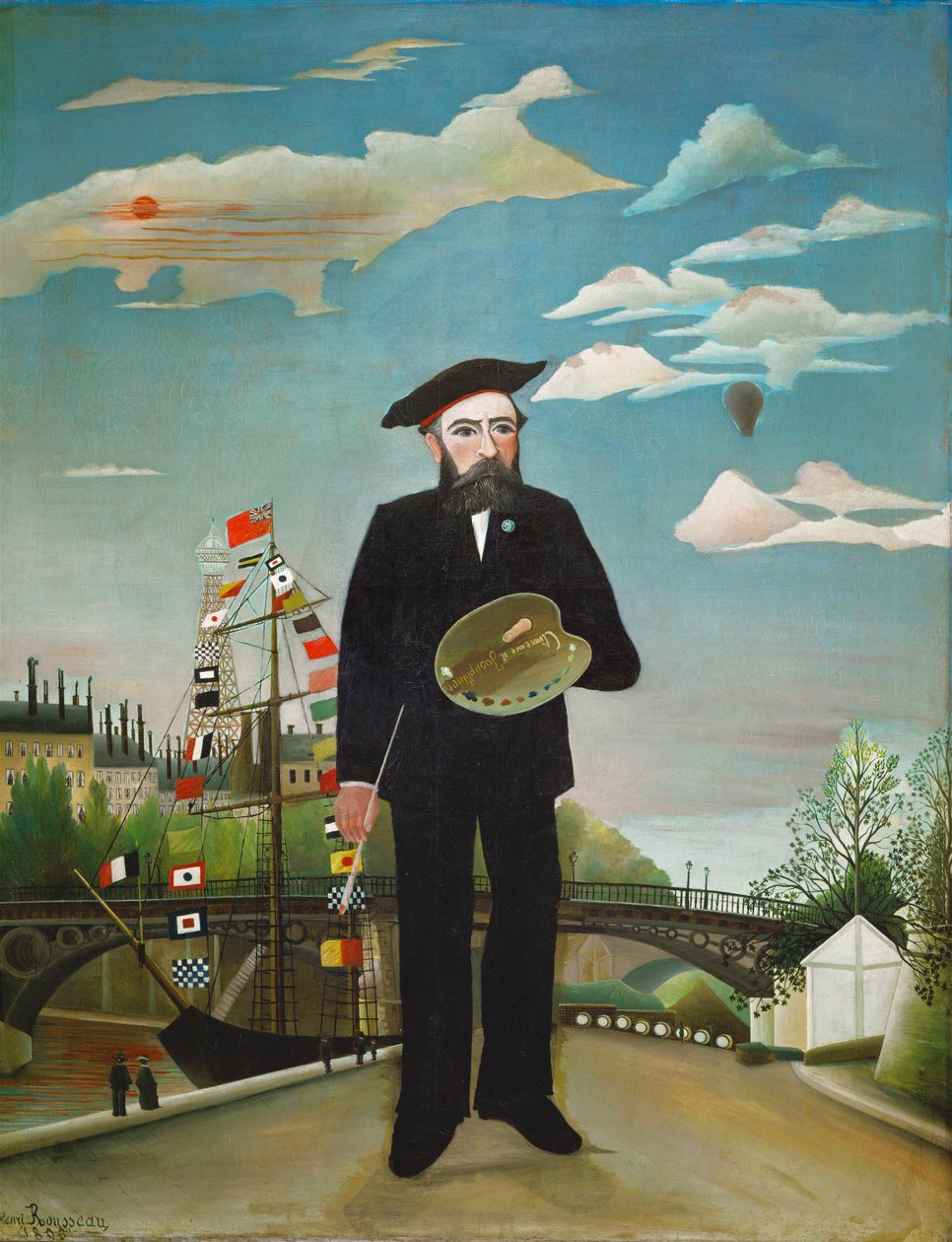  av Henri J.F. (1844 1910) Rousseau