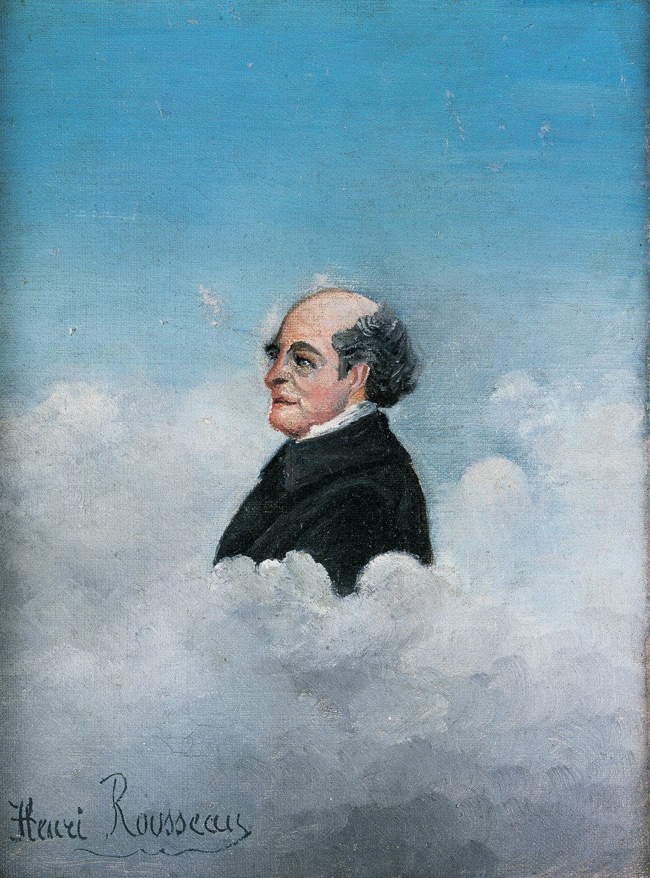 Portrett av kunstnerens far, ca. 1905 (olje) av Henri J.F. Rousseau