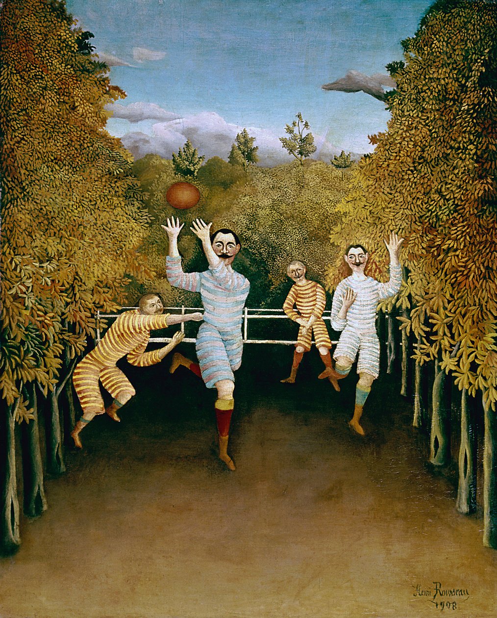  av Henri J.F. (1844-1910) Rousseau