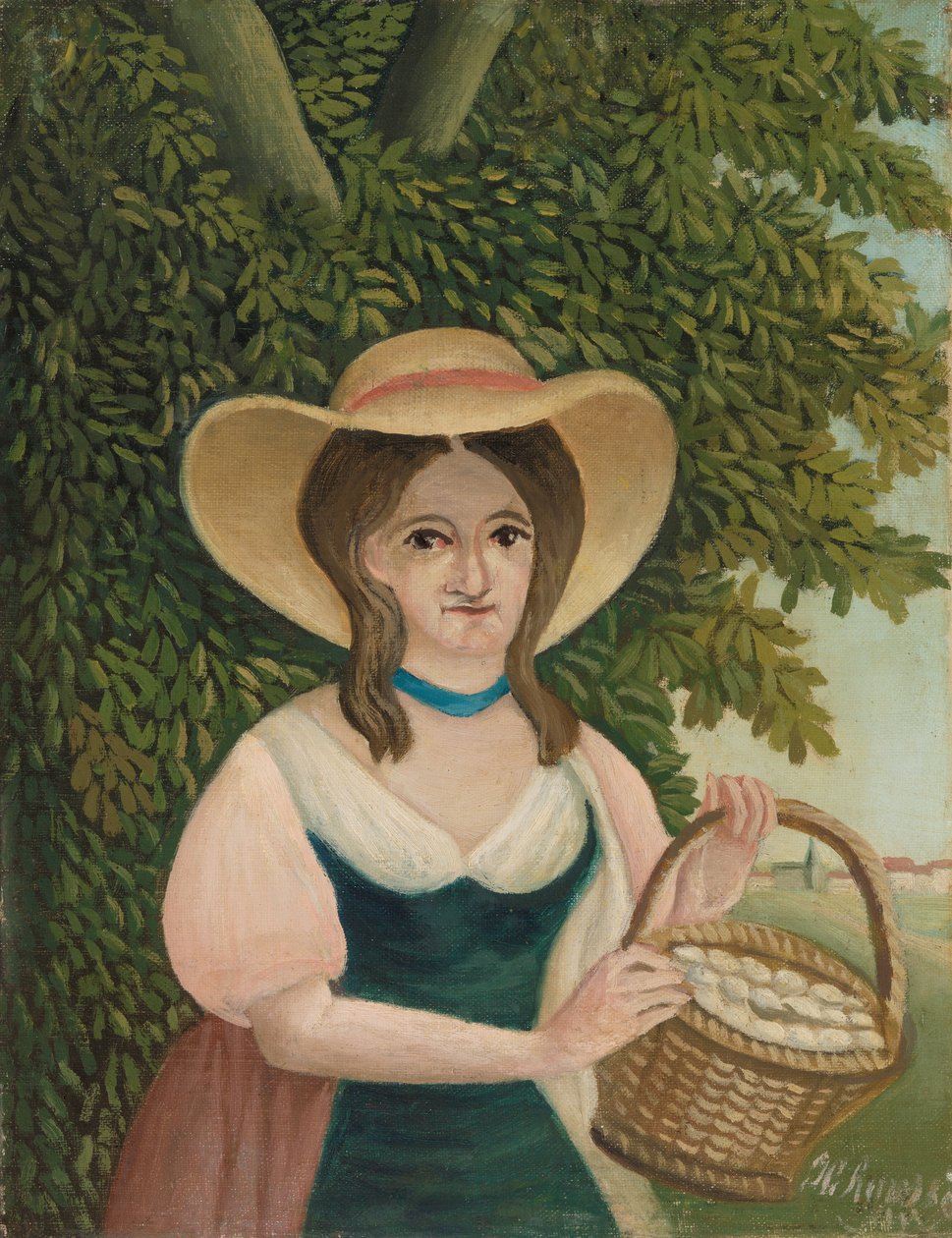 Eggekvinnen av Henri J.F. 1844 1910 Rousseau