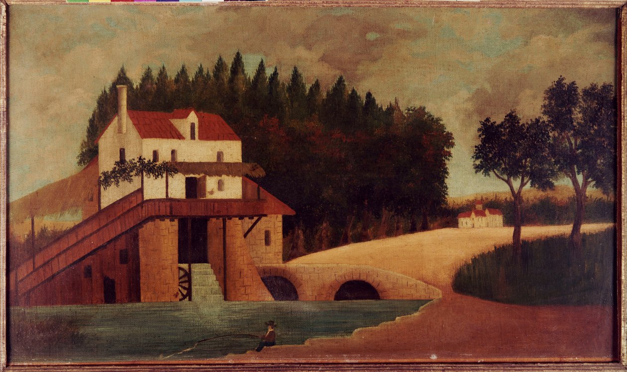 The Mill, ca. 1896 av Henri J.F. Rousseau