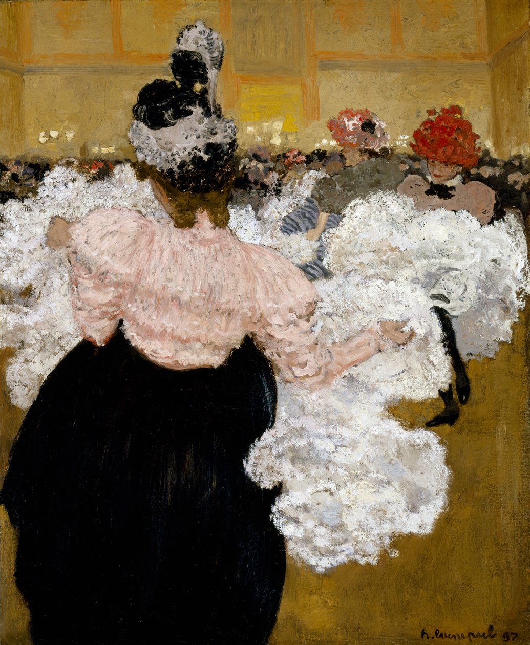 Ved Moulin Rouge, 1897 av Henri Jacques Edouard Evenepoel
