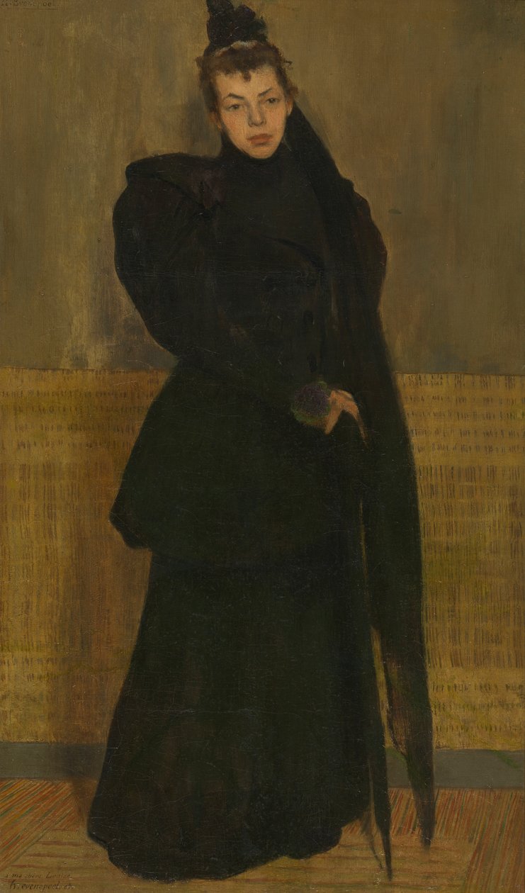 Louise i sorg av Henri Jacques Edouard Evenepoel