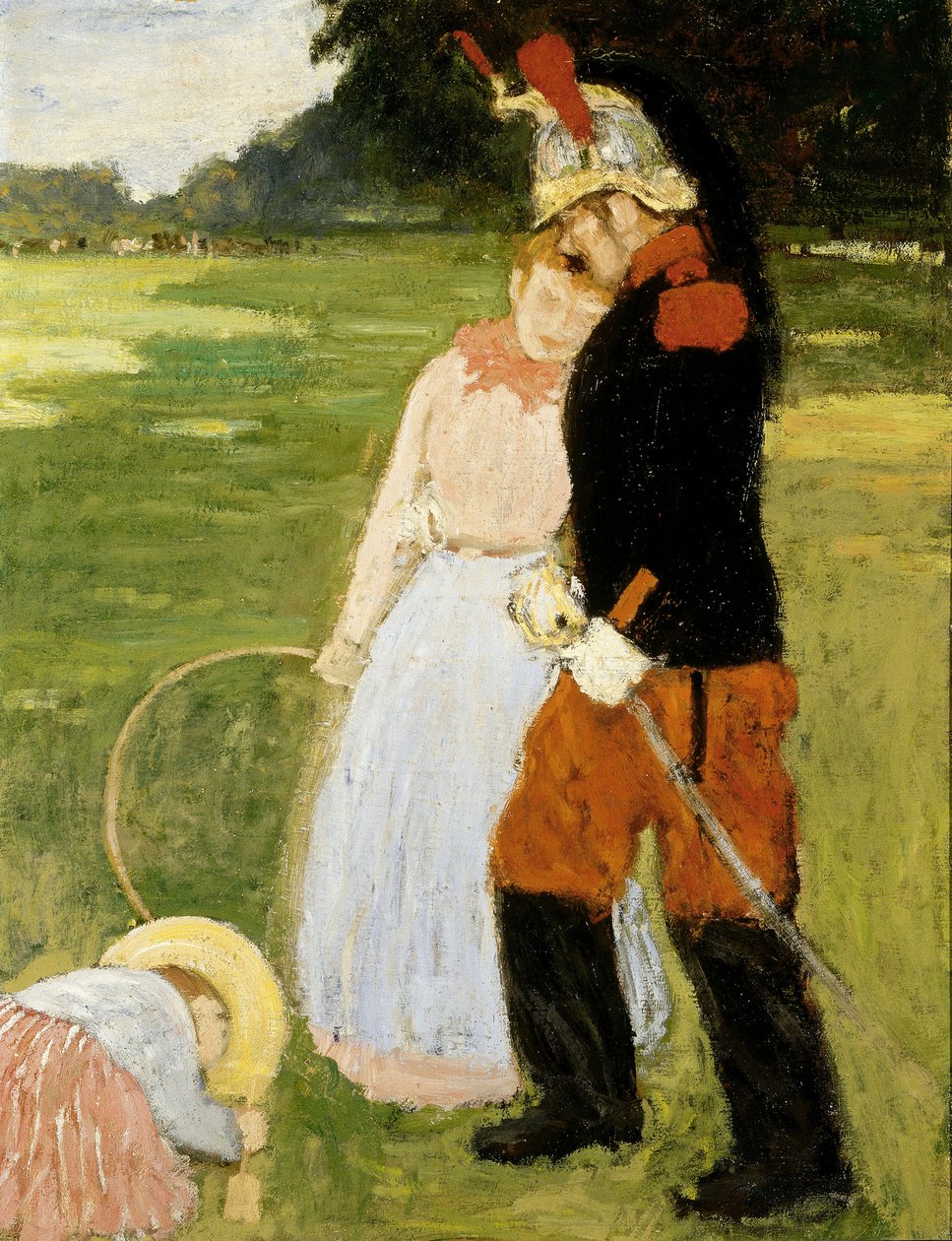Søndag i Bois de Boulogne av Henri Jacques Edouard Evenepoel