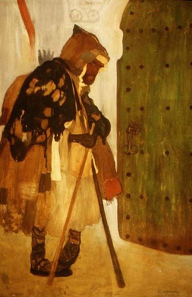 Den arabiske tiggeren av Henri Jacques Edouard Evenepoel