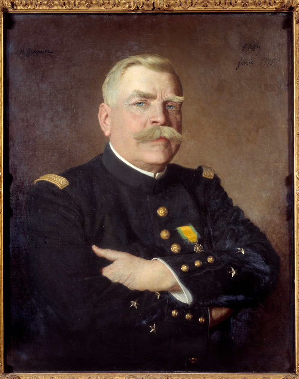 Portrett av Joseph Joffre (1852-1931), marskalk av Frankrike. Maleri av Henry Jacquier (1878-1921). 1915. Størrelse 0,81 x 0,65 Versailles, Chateaumuseet av Henri Jacquier