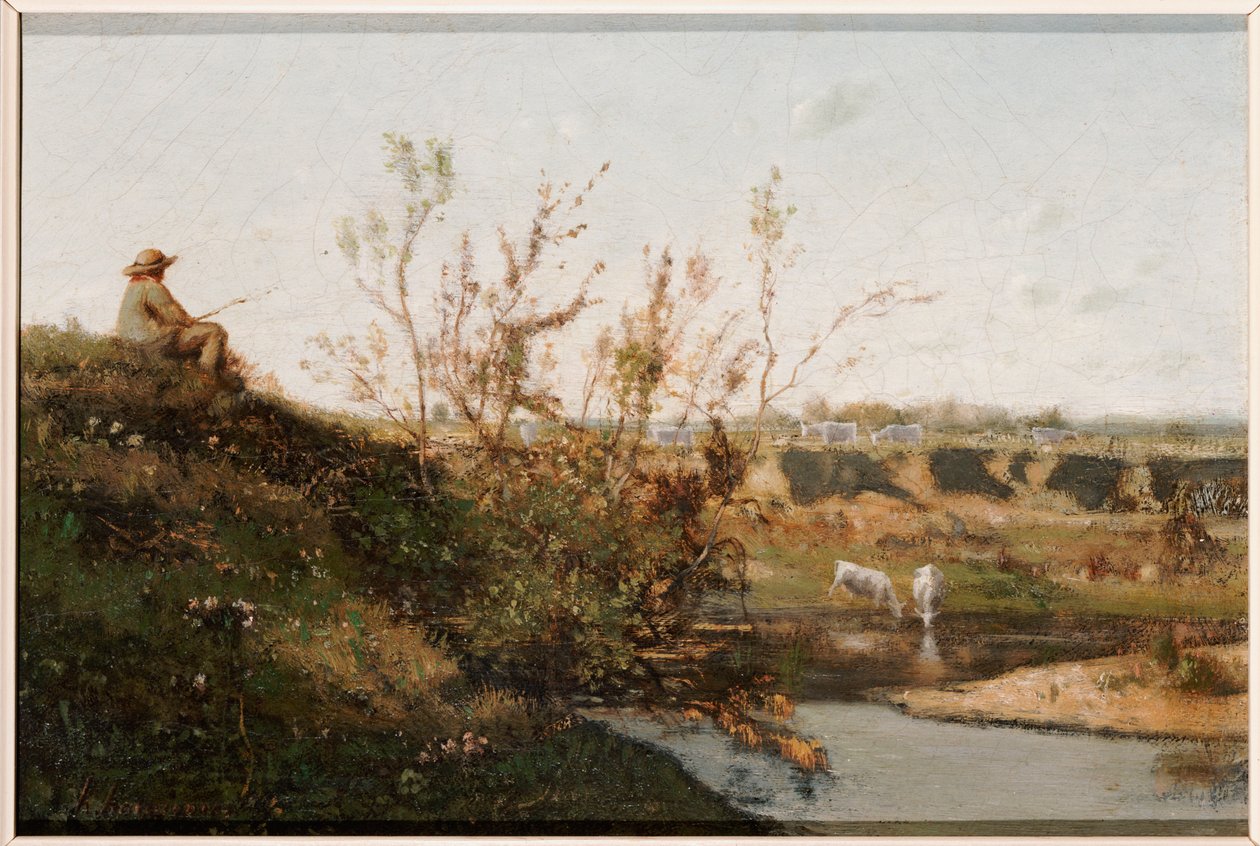 Vanningsplassen av Henri Joseph Harpignies