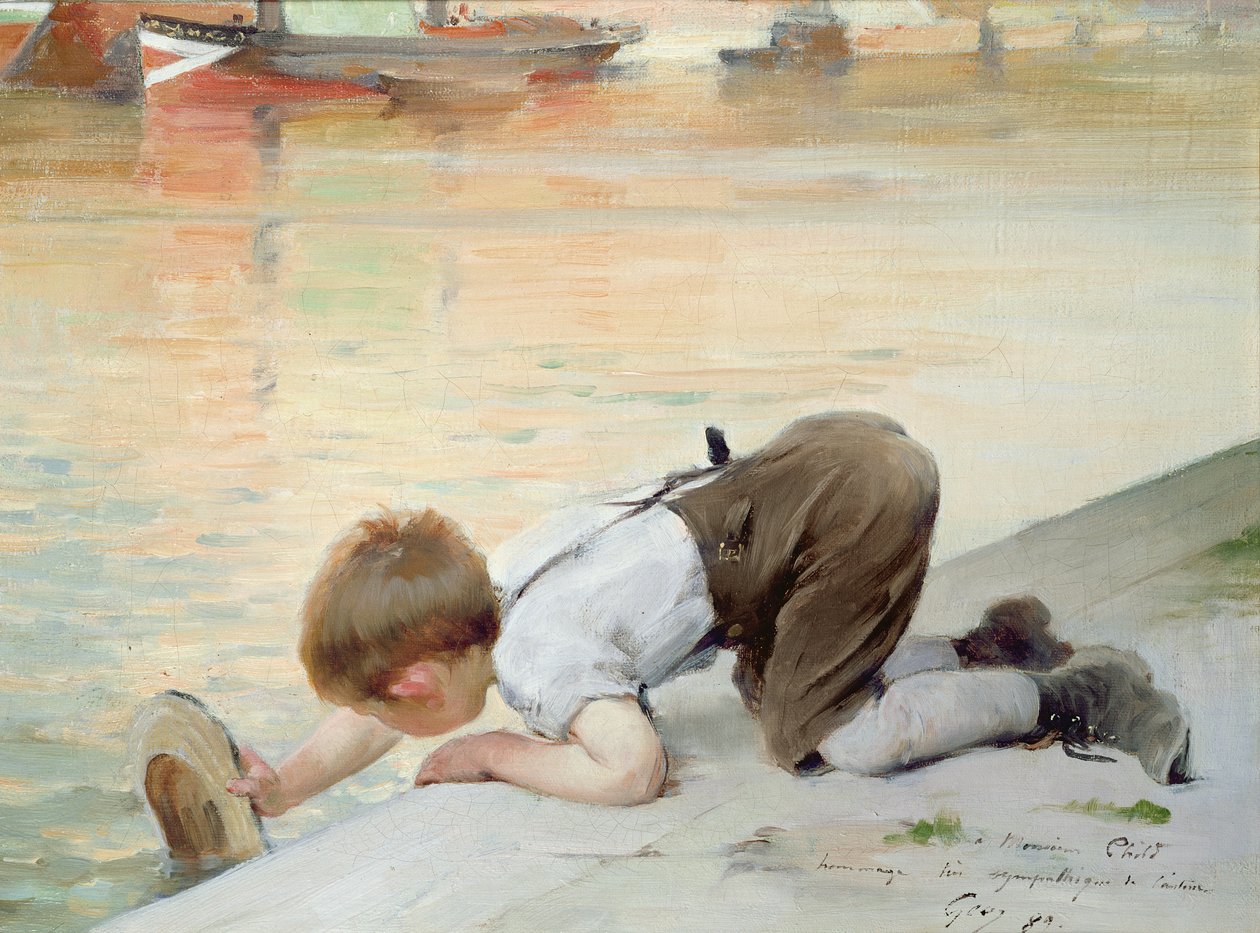 Ved kaikanten av Henri Jules Jean Geoffroy