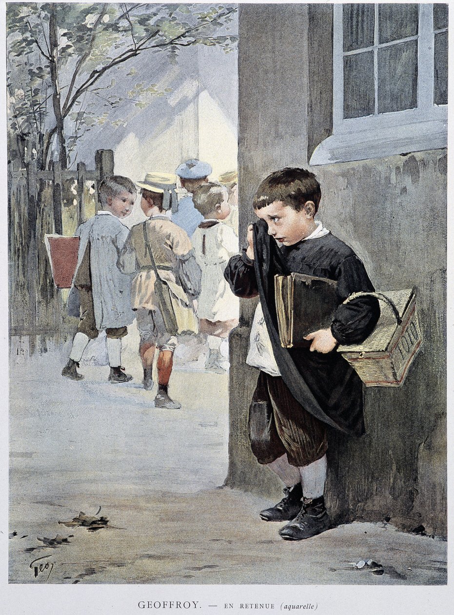 I beherskelse - akvarell av Geoffroy i "" Le Figaro Illustré""", mai 1901 av Henri Jules Jean Geoffroy