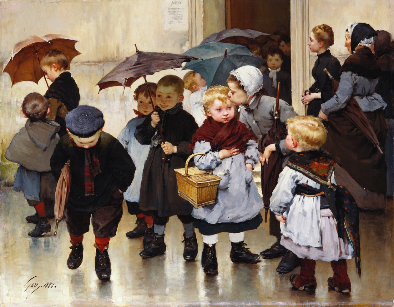 Forlater klassen, 1888 av Henri Jules Jean Geoffroy
