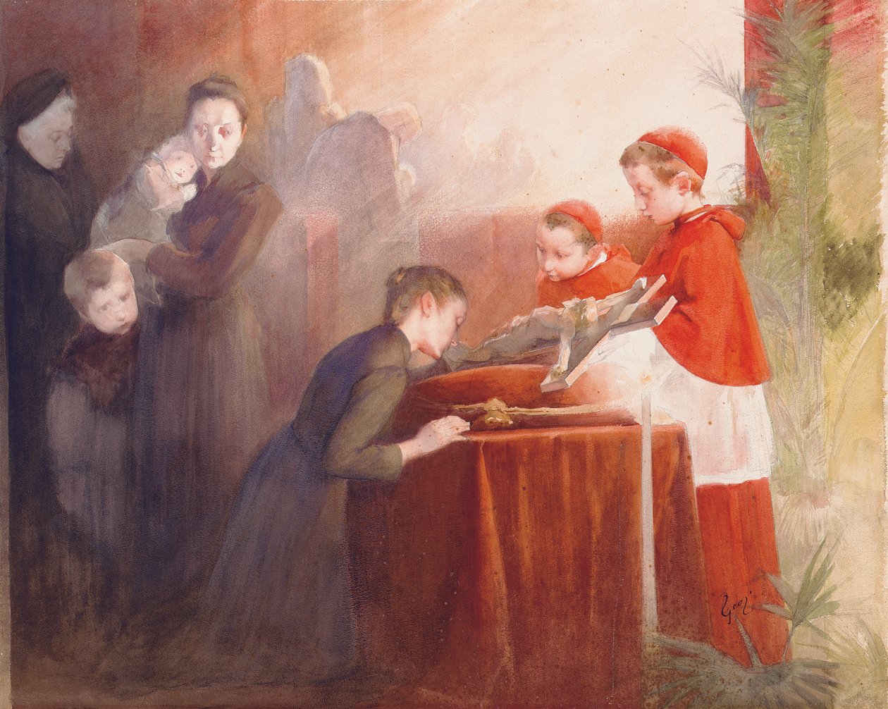 Bekreftelsen av Henri Jules Jean Geoffroy