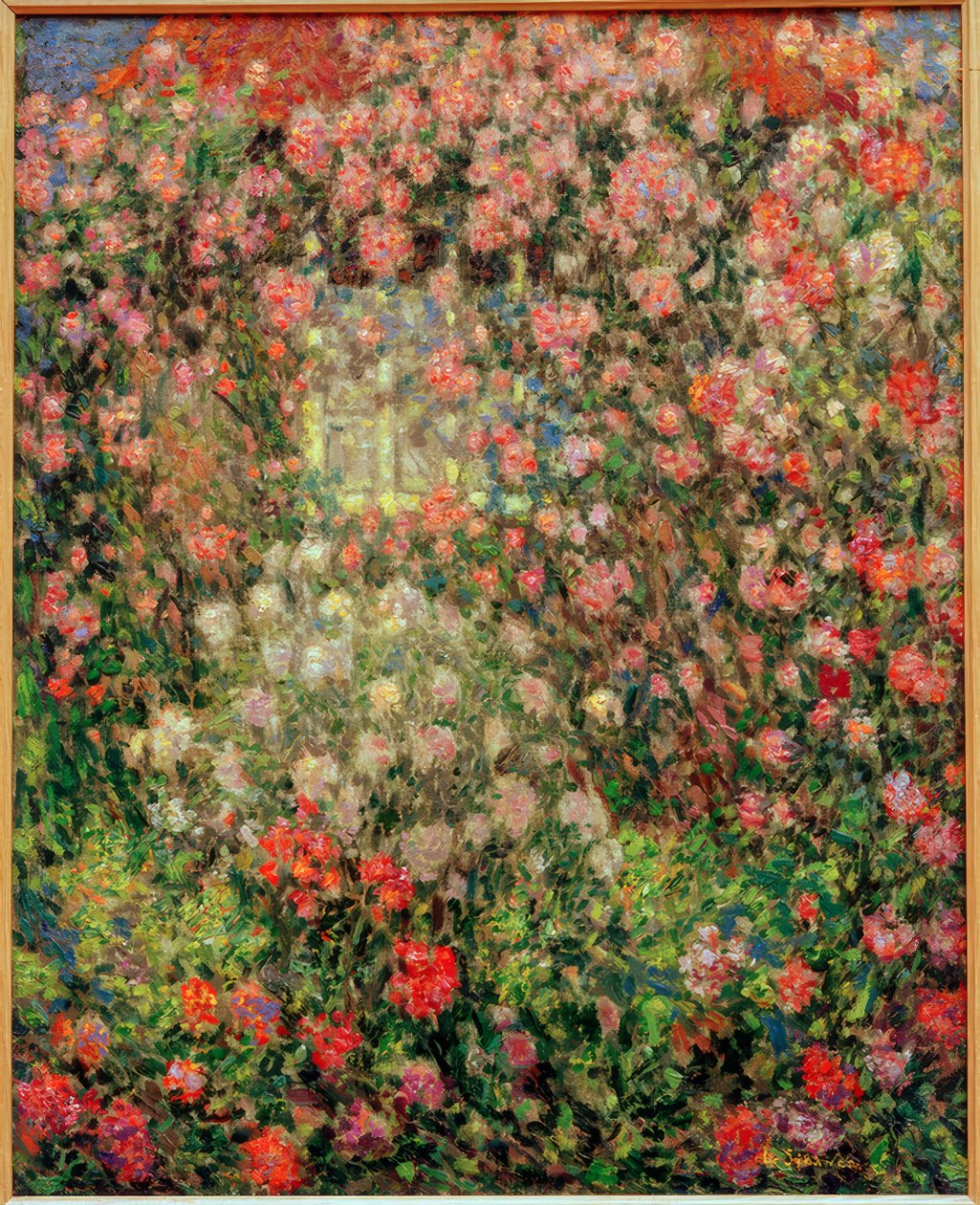 Rosepaviljongen, Gerberoy av Henri Le Sidaner