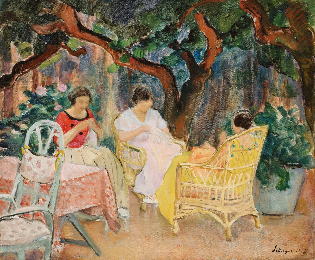 Ettermiddag; Après-midi, 1923 av Henri Lebasque
