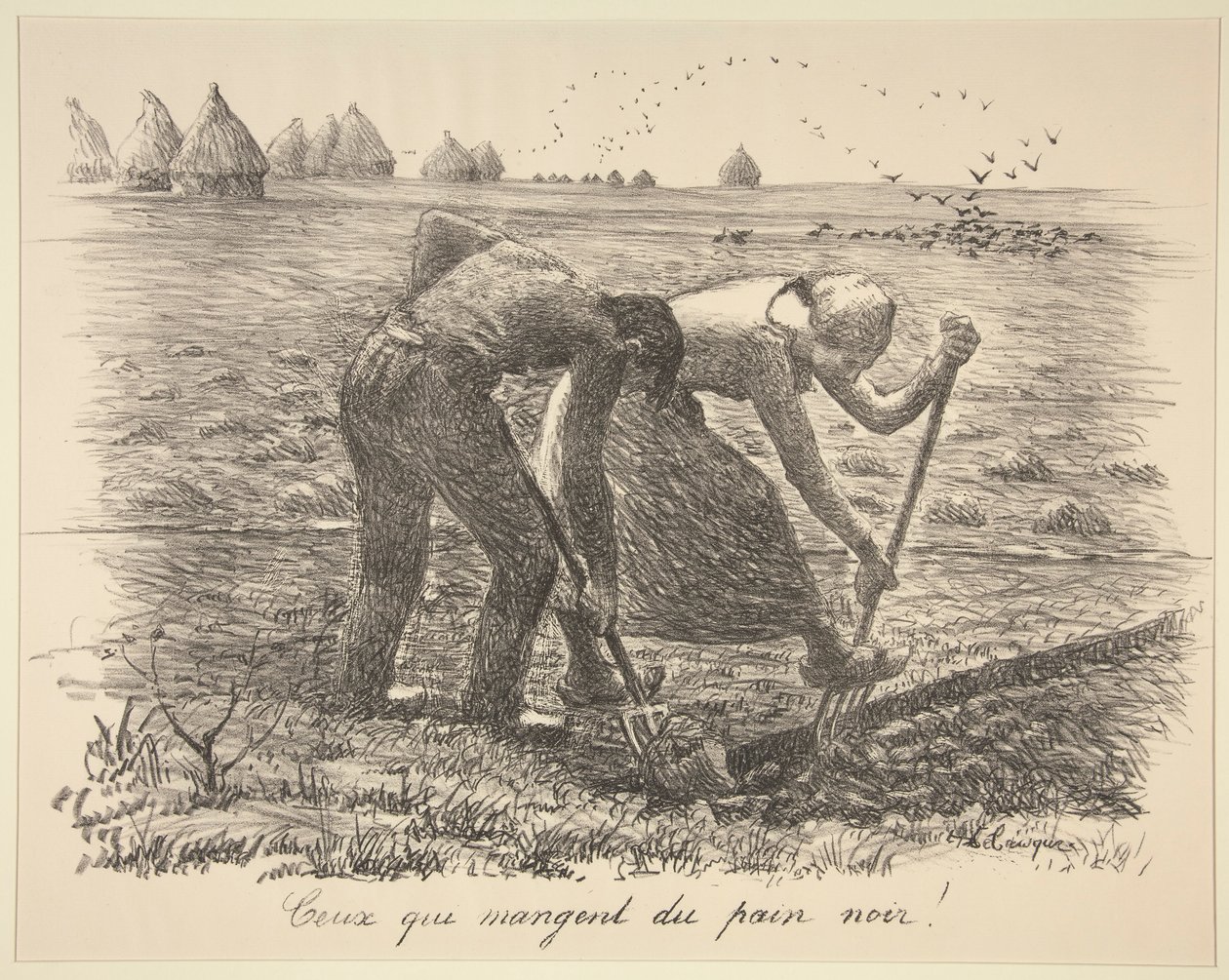 De som spiser svart brød av Henri Lebasque