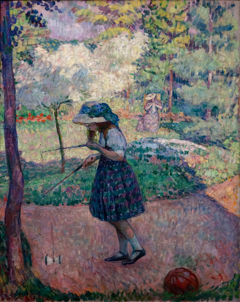 Diabolo-spillet av Henri Lebasque