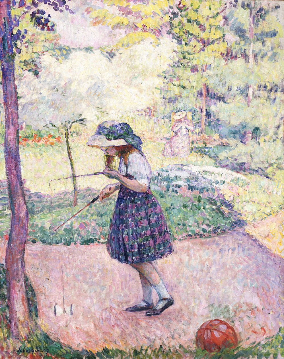 Diabolo-spillet av Henri Lebasque