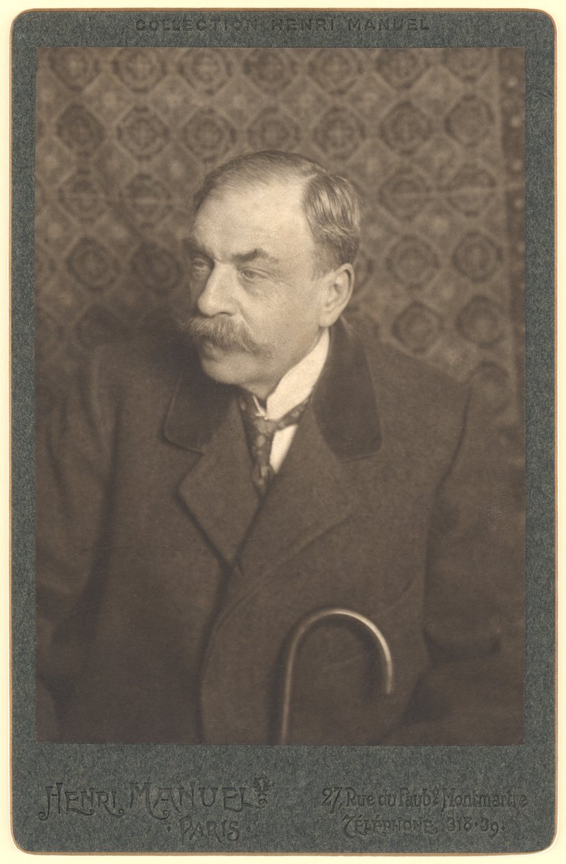 Marcel Prevost (1862-1941) (s/hvitt-bilde) av Henri Manuel