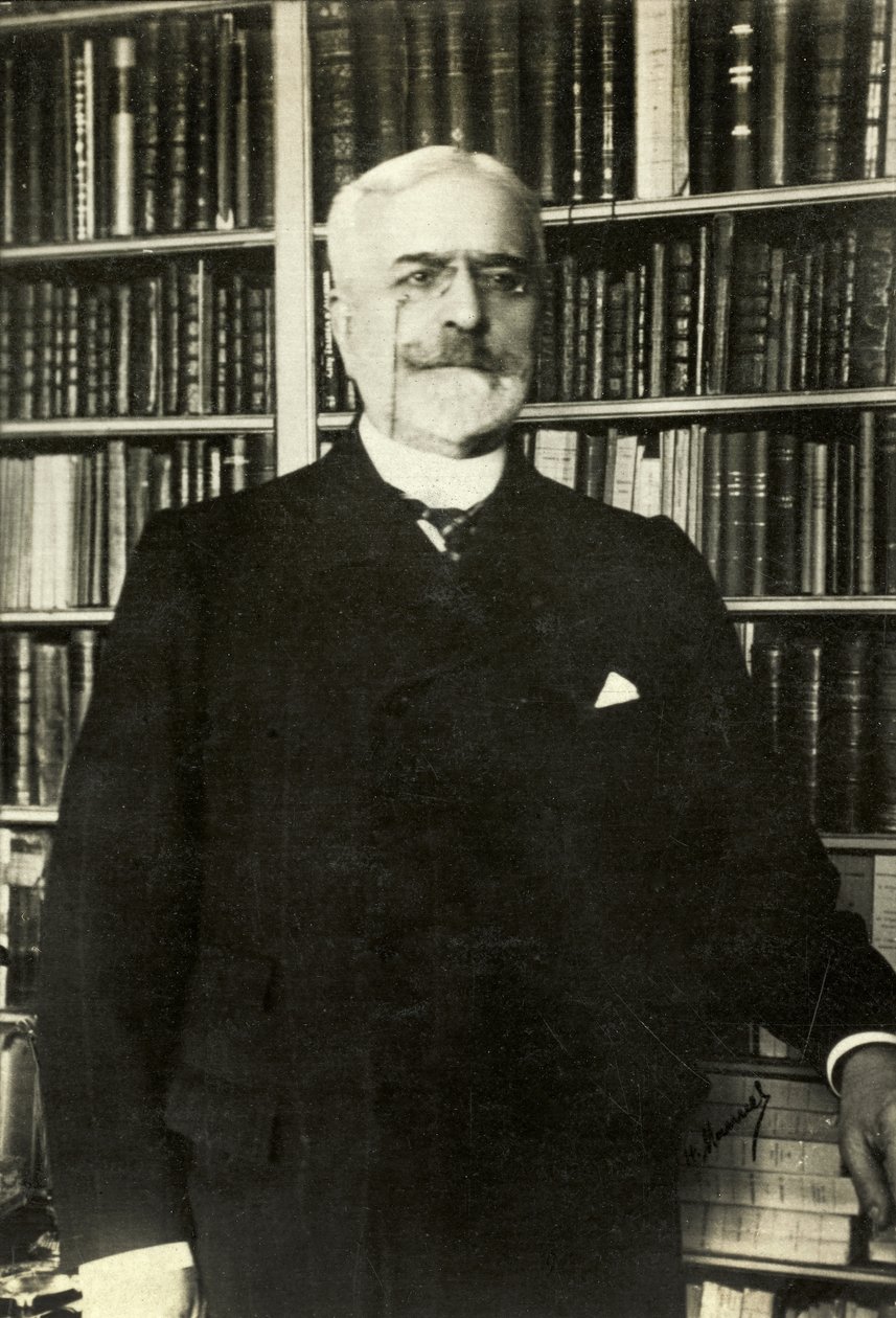 Portrett av Edouard Robin (foto) av Henri Manuel