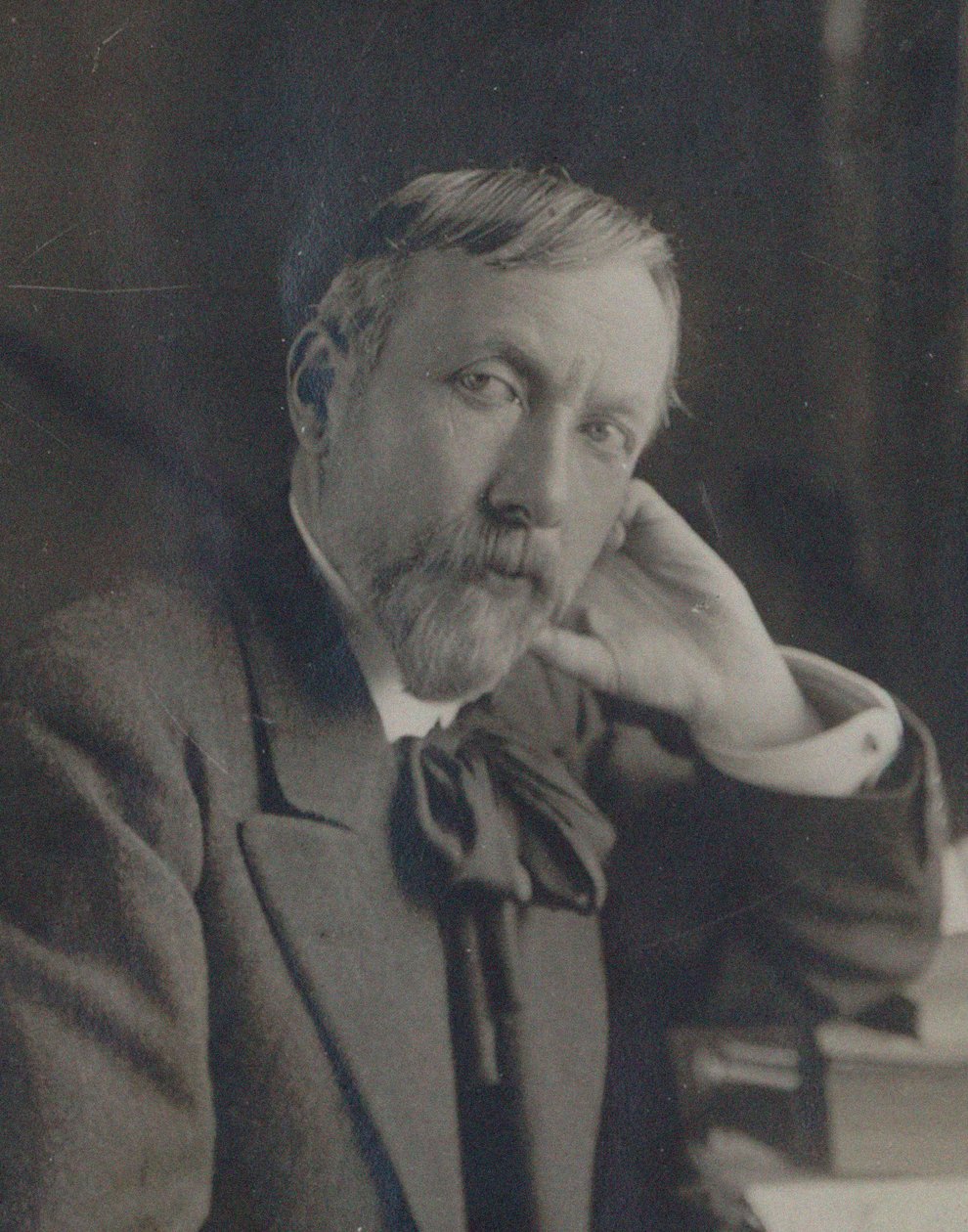 Portrett av komponisten Gabriel Pierné 1863-1937, 1910. av Henri Manuel