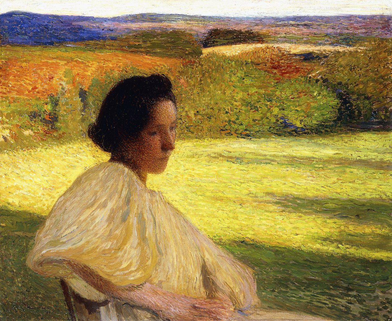 Meditasjon, 1896 av Henri Martin