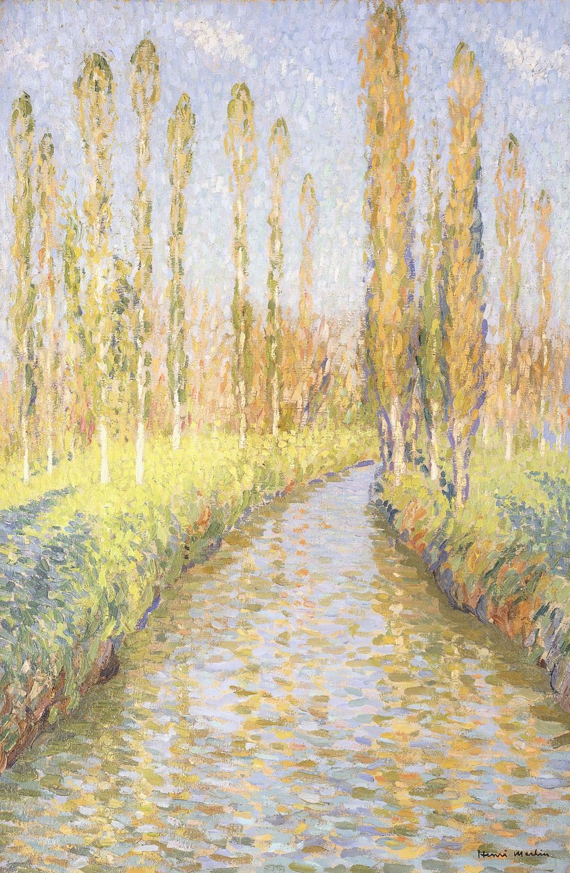 Bastide du Vert om høsten; La Bastide du Vert om høsten, av Henri Martin