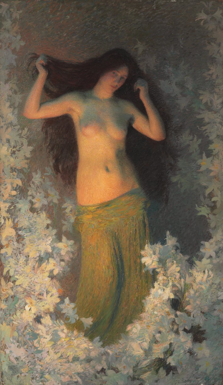 Skjønnheten; La Beaute, 1900 av Henri Martin