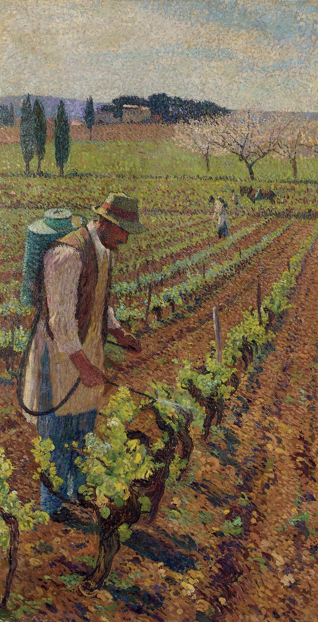 Sulphation; Le sulfatage, ca. 1925 av Henri Martin