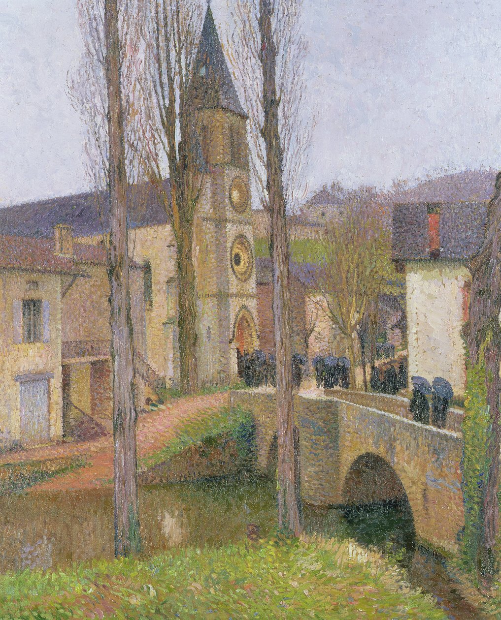 Tid for messe på Labastide du Vert av Henri Martin