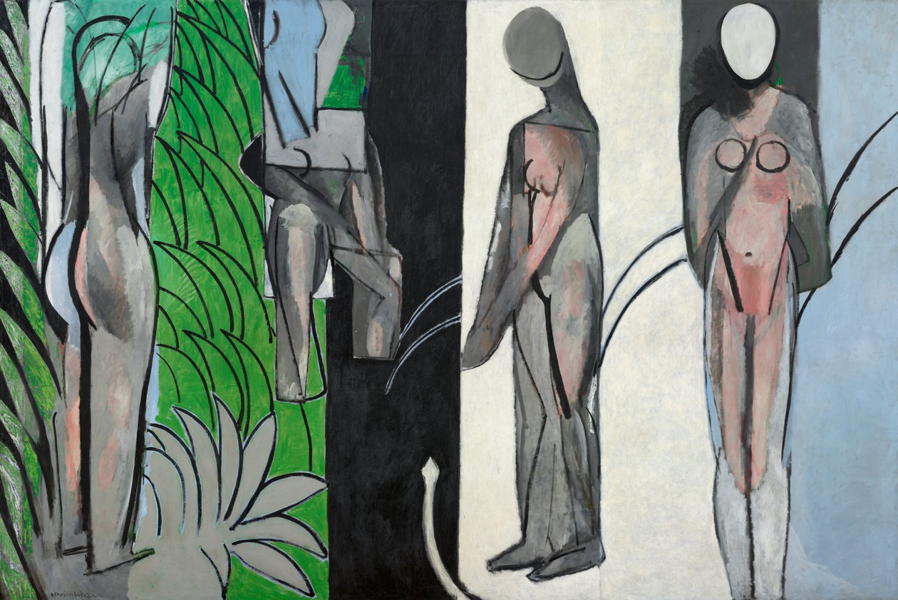 Badende ved en elv av Henri Matisse
