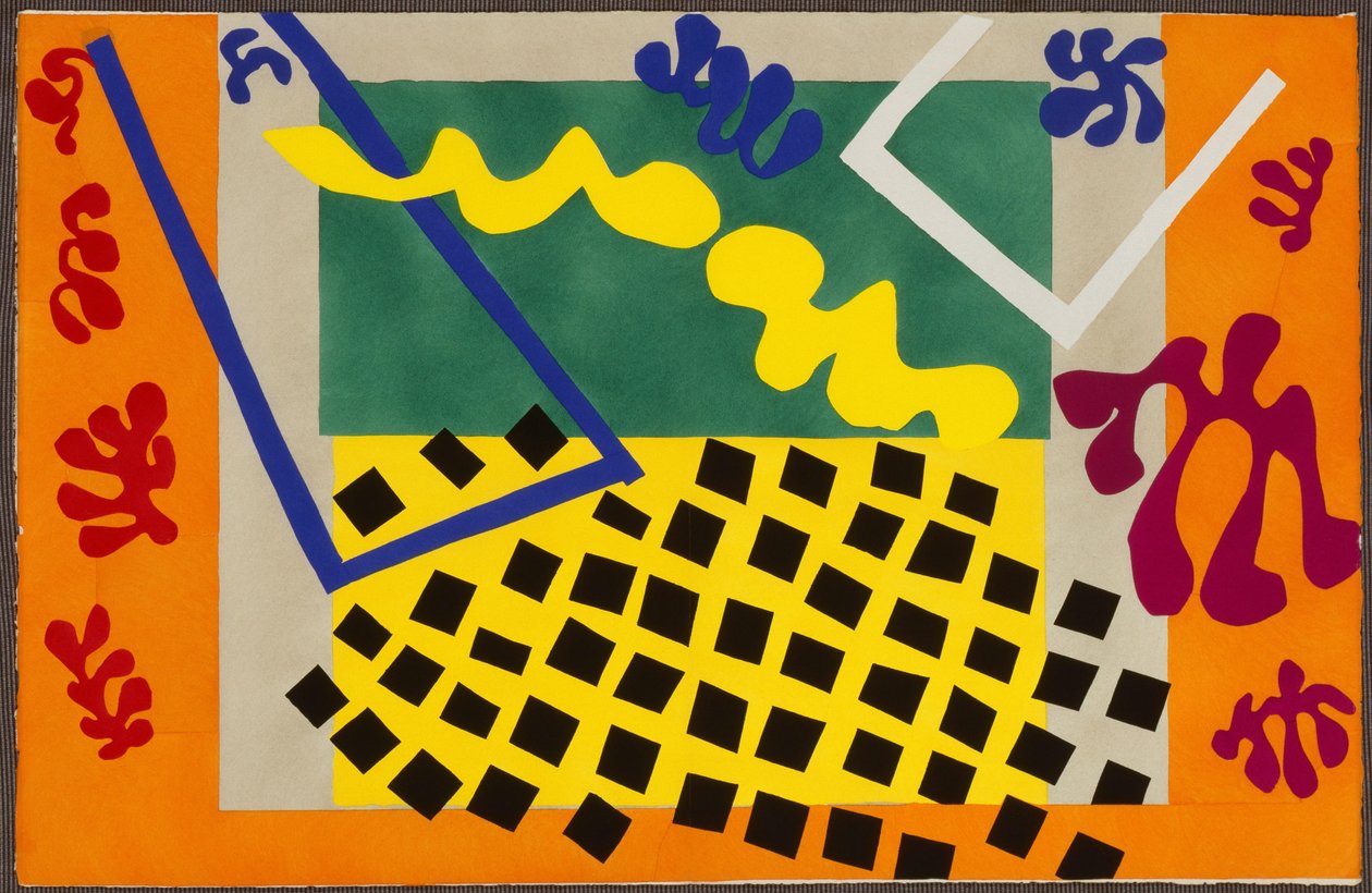 Codomas. Fra «Jazz». Plansje XI. S. 78/79 av Henri Matisse