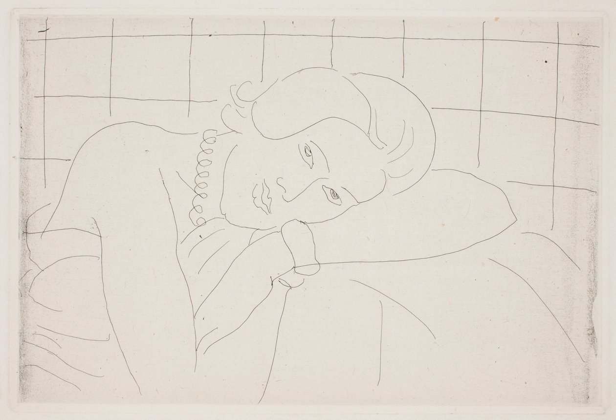 Kvinne med halskjede av Henri Matisse
