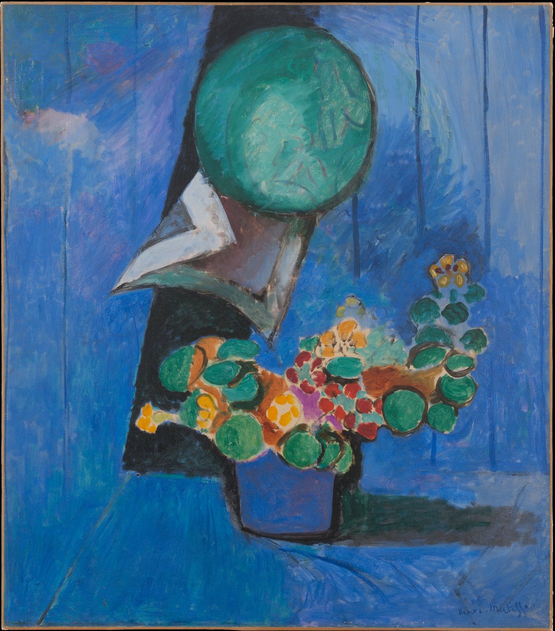 Blomster og porselen (blomkarse) av Henri Matisse