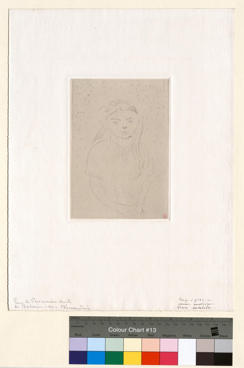 Store Irène Vignier av Henri Matisse
