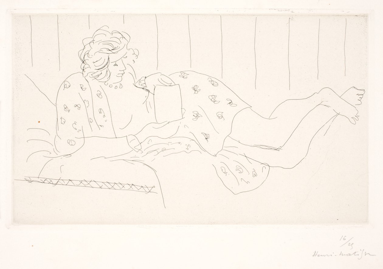 Brevet av Henri Matisse