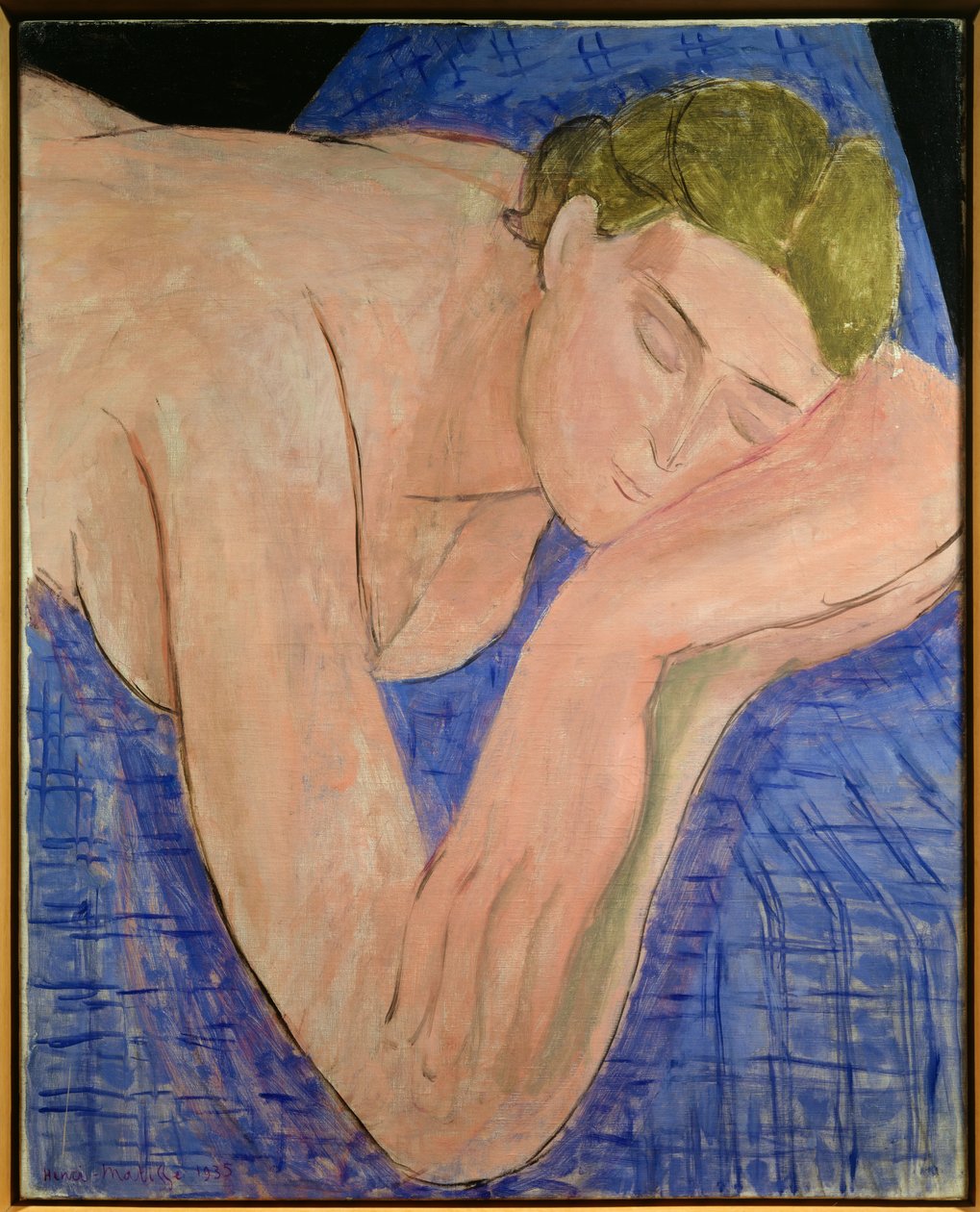 Drømmen 1935 (olje på lerret) av Henri Matisse