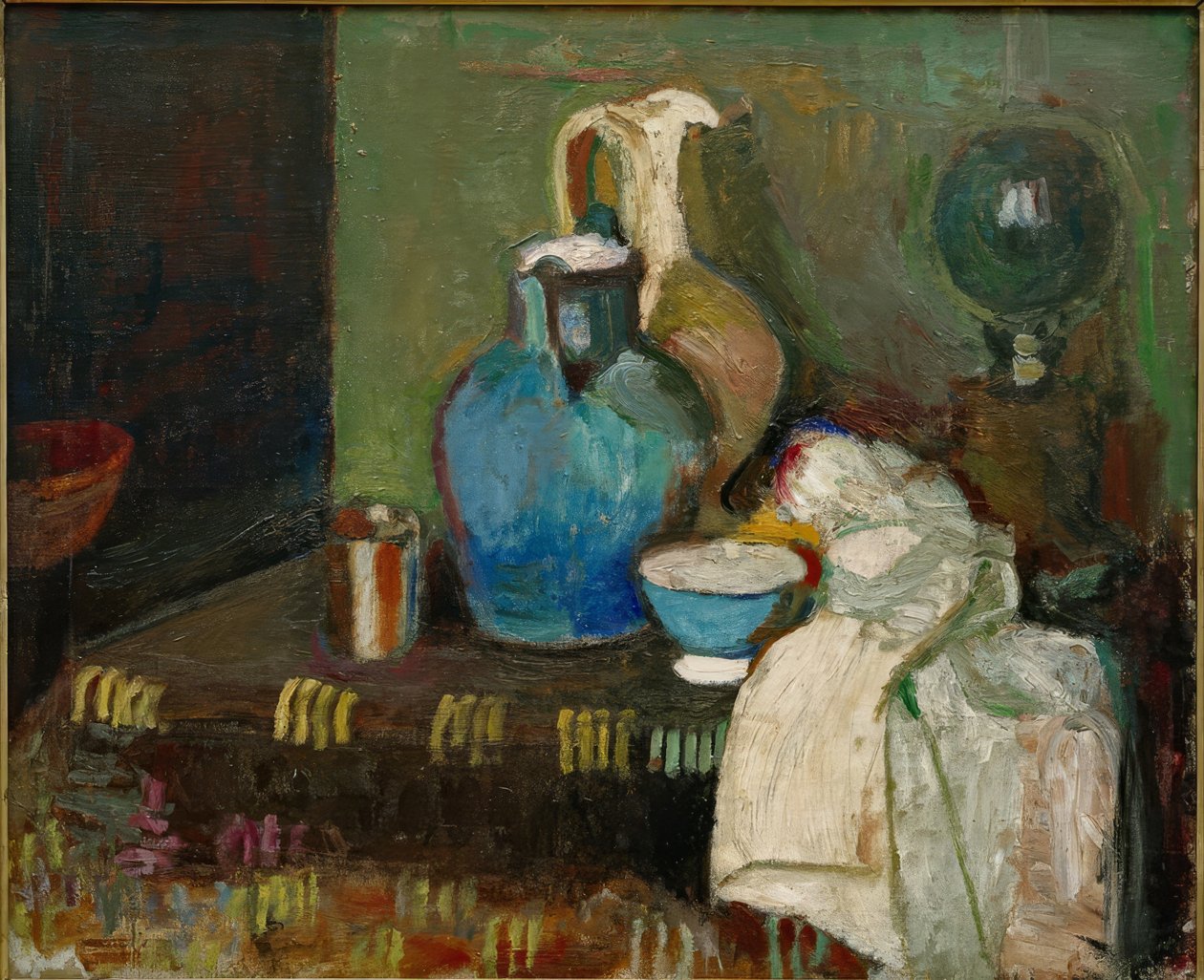 Stilleben med blå mugge av Henri Matisse