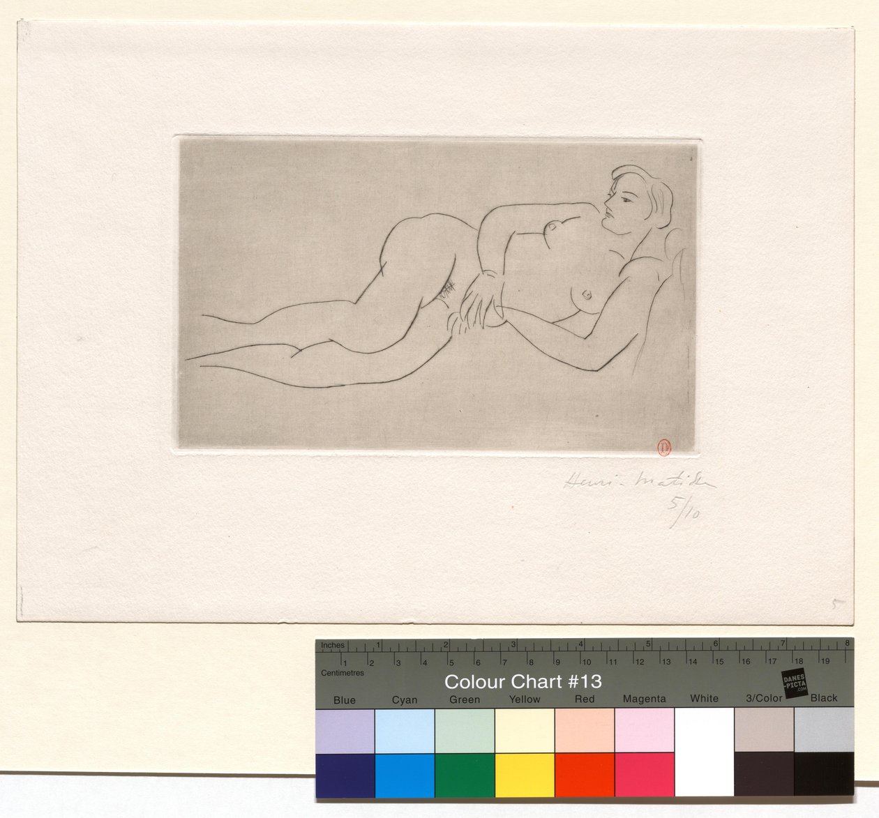 Liggende akt av Henri Matisse