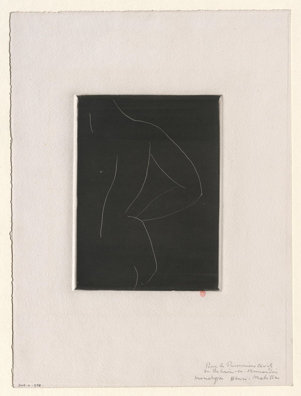 Akt bakfra av Henri Matisse