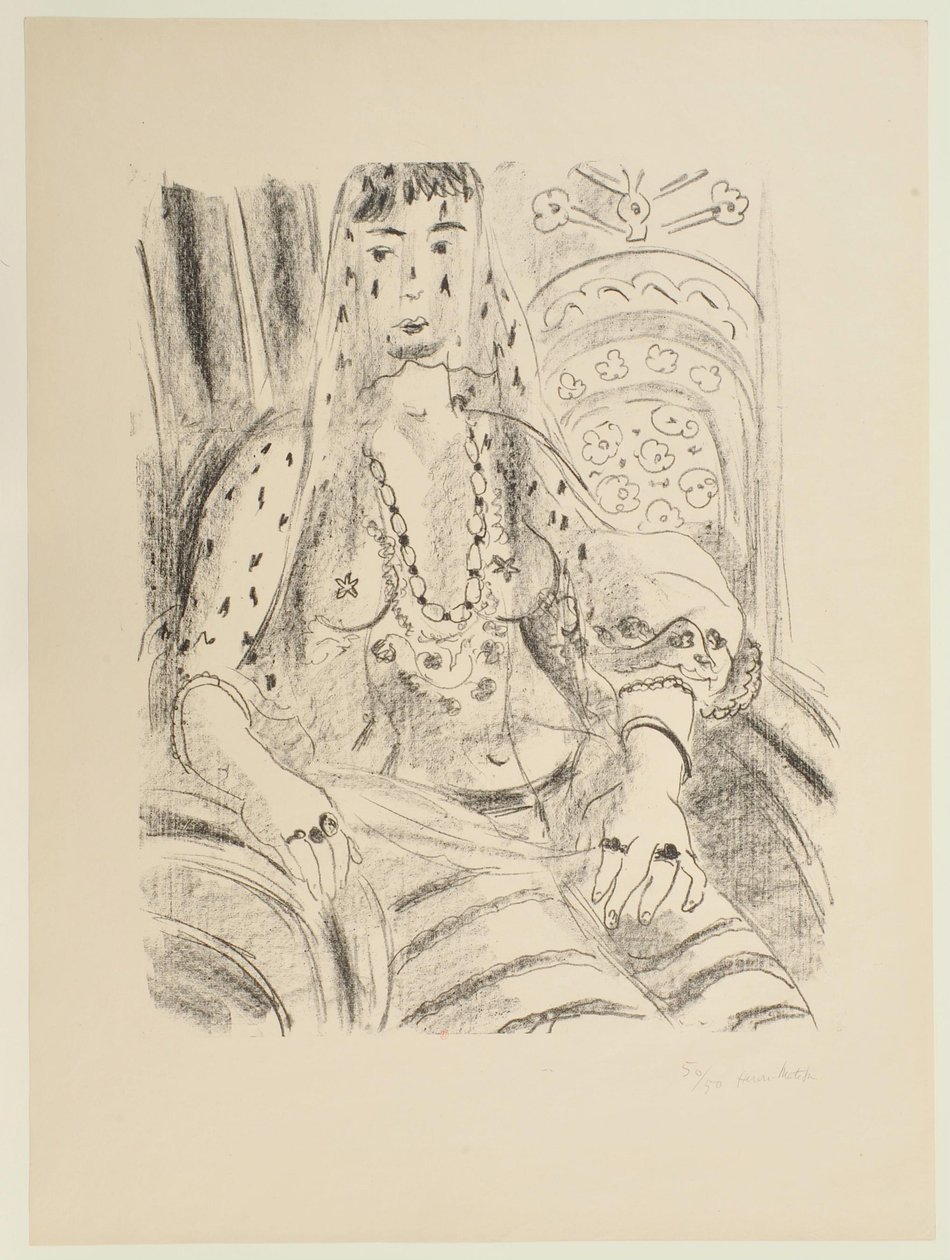 Tilslørt odaliske av Henri Matisse