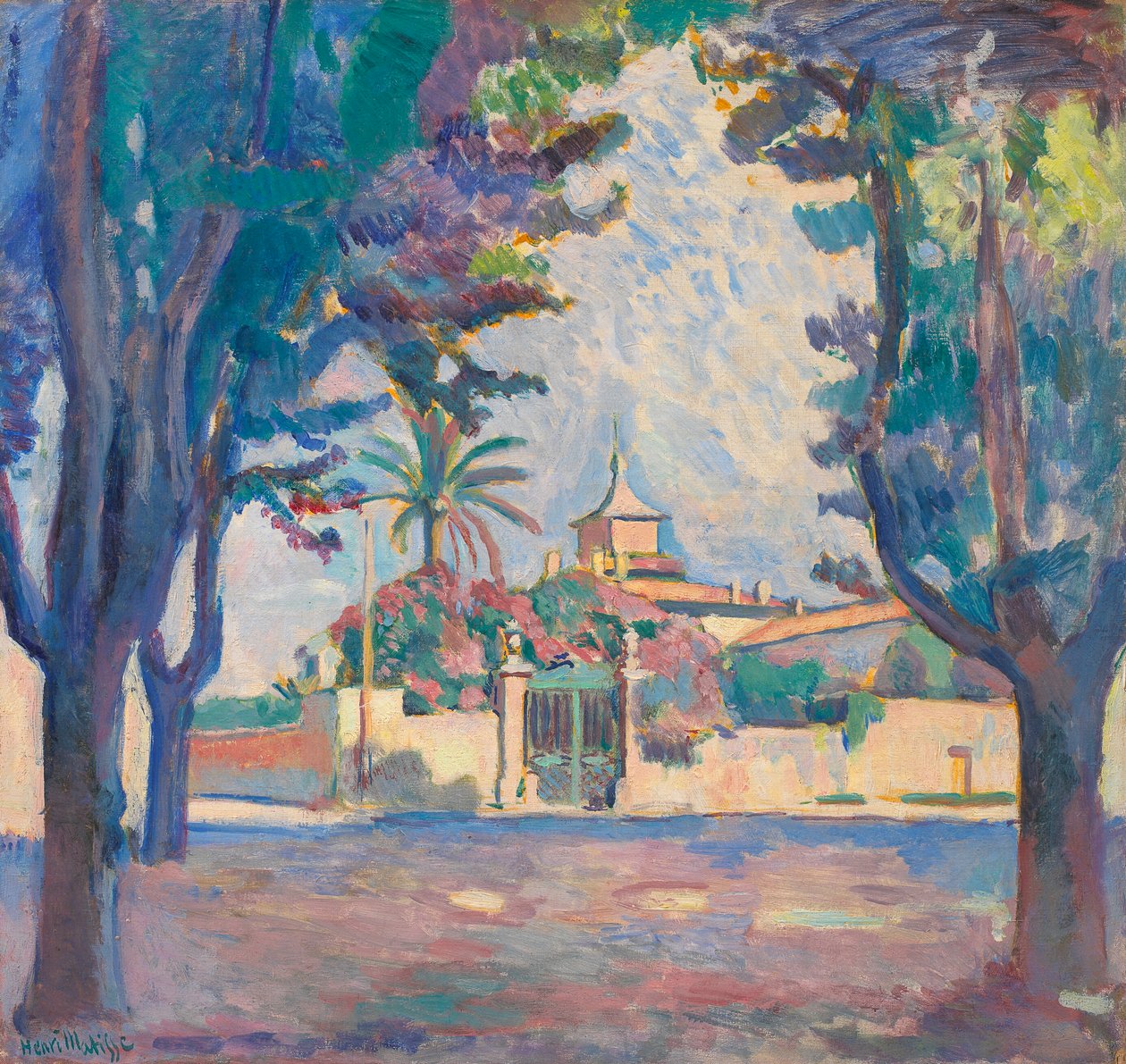 Place des Lices, Saint-Tropez av Henri Matisse