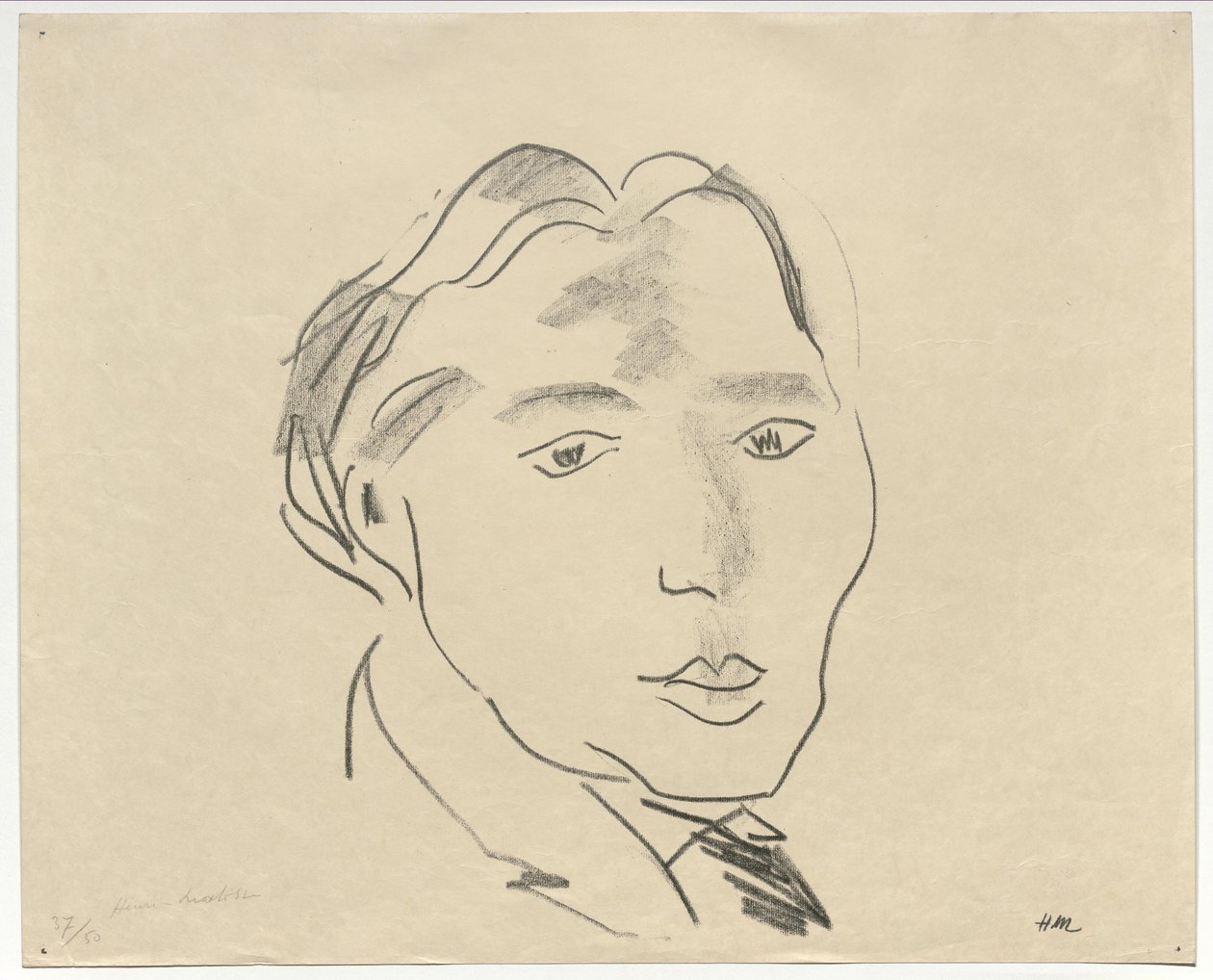 Portrett av Cortot av Henri Matisse