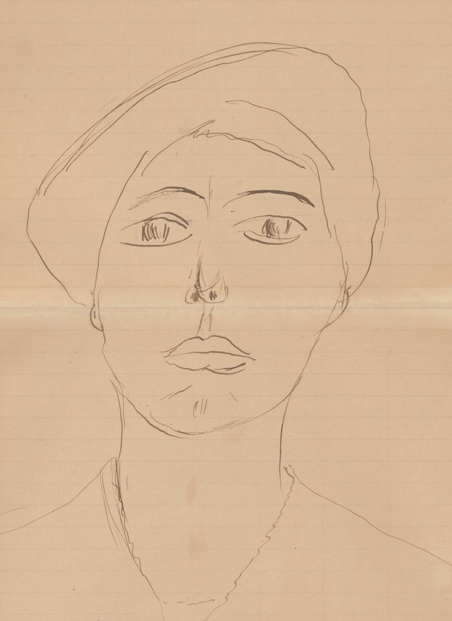 Portrett av en kvinne (Olga Meerson) av Henri Matisse