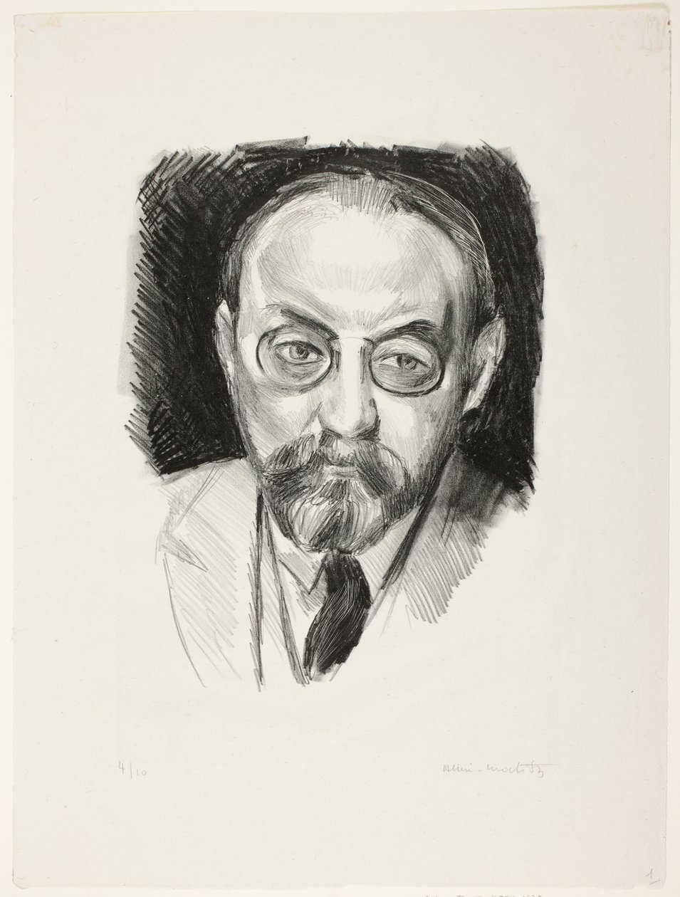 Selvportrett av Henri Matisse