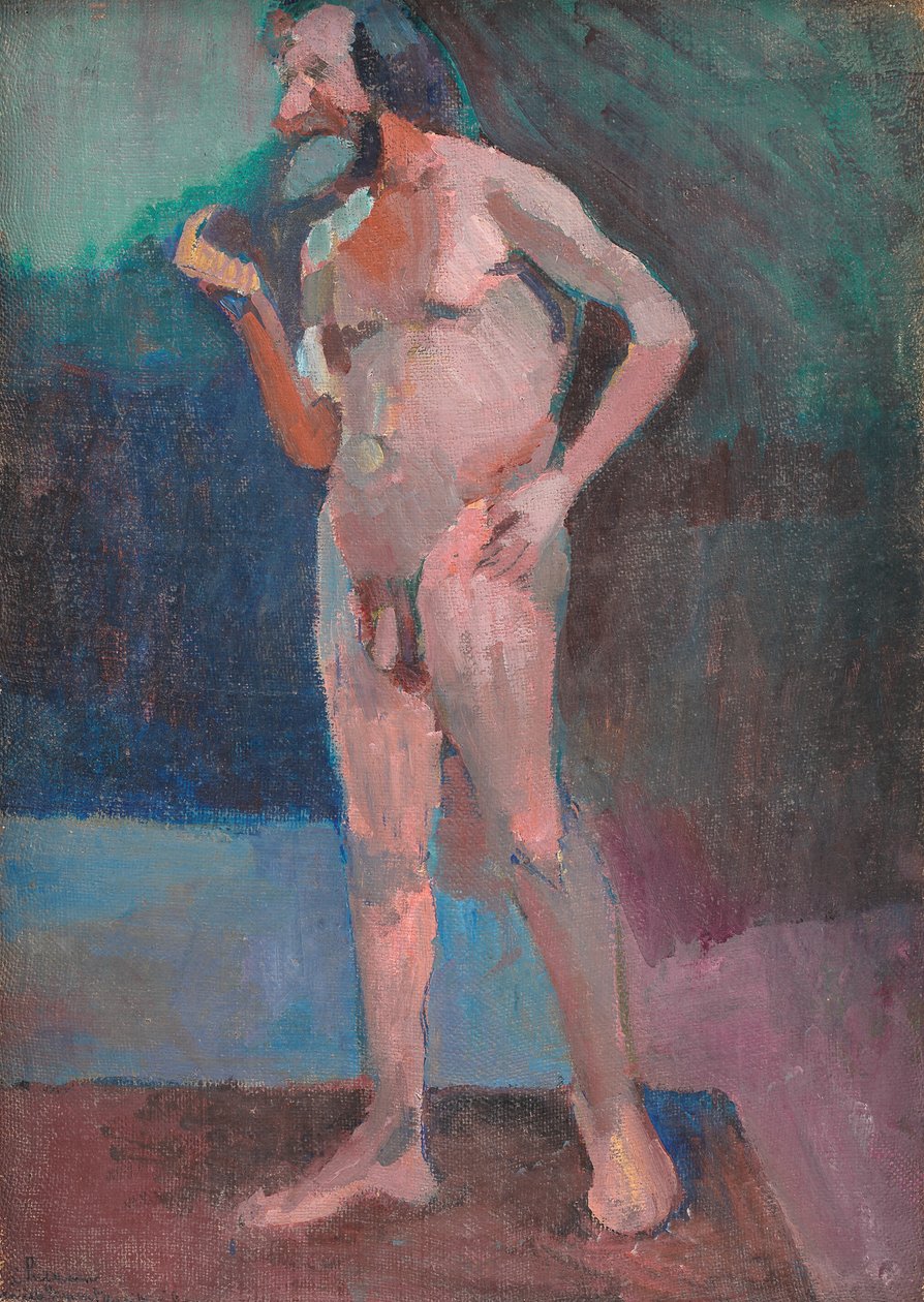 Stående mannlig modell av Henri Matisse