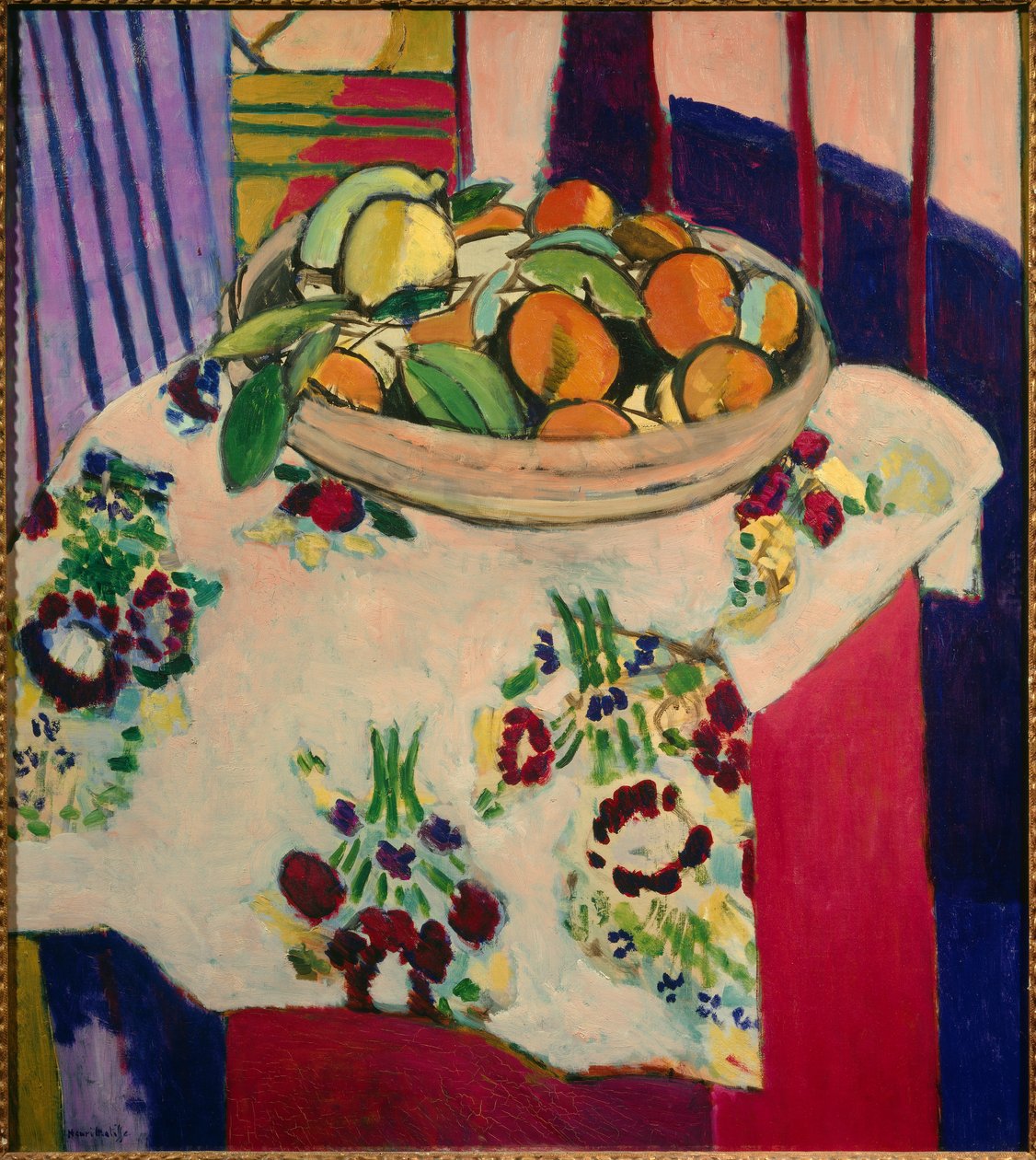 Stilleben med appelsiner 1912 (olje på lerret) av Henri Matisse