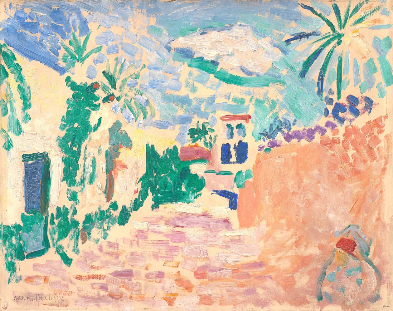 Gate i Biskra, Algerie av Henri Matisse