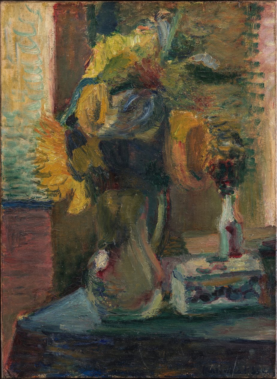 Solsikker i en vase av Henri Matisse